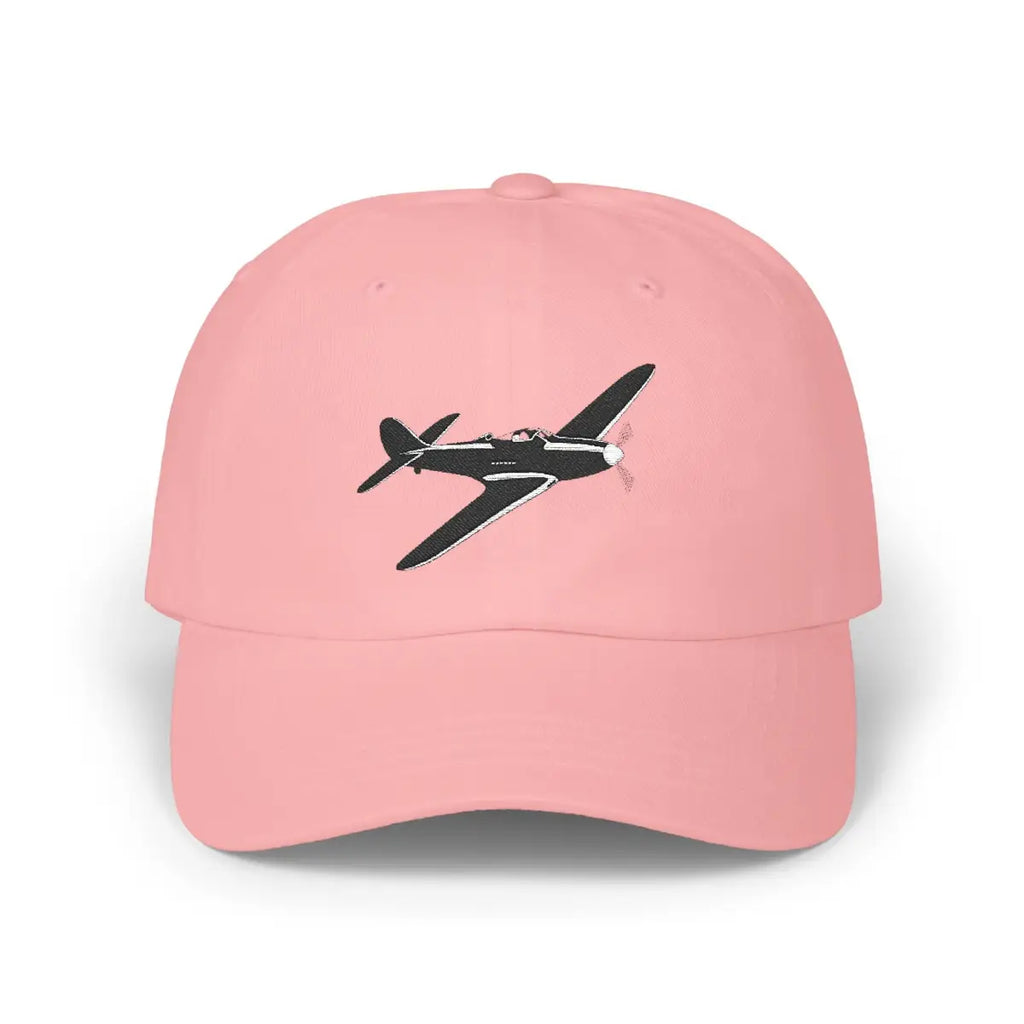 North American Aviation P-51 Mustang - Black - Hats - Pilot gifts - WWII warbird t-shirt