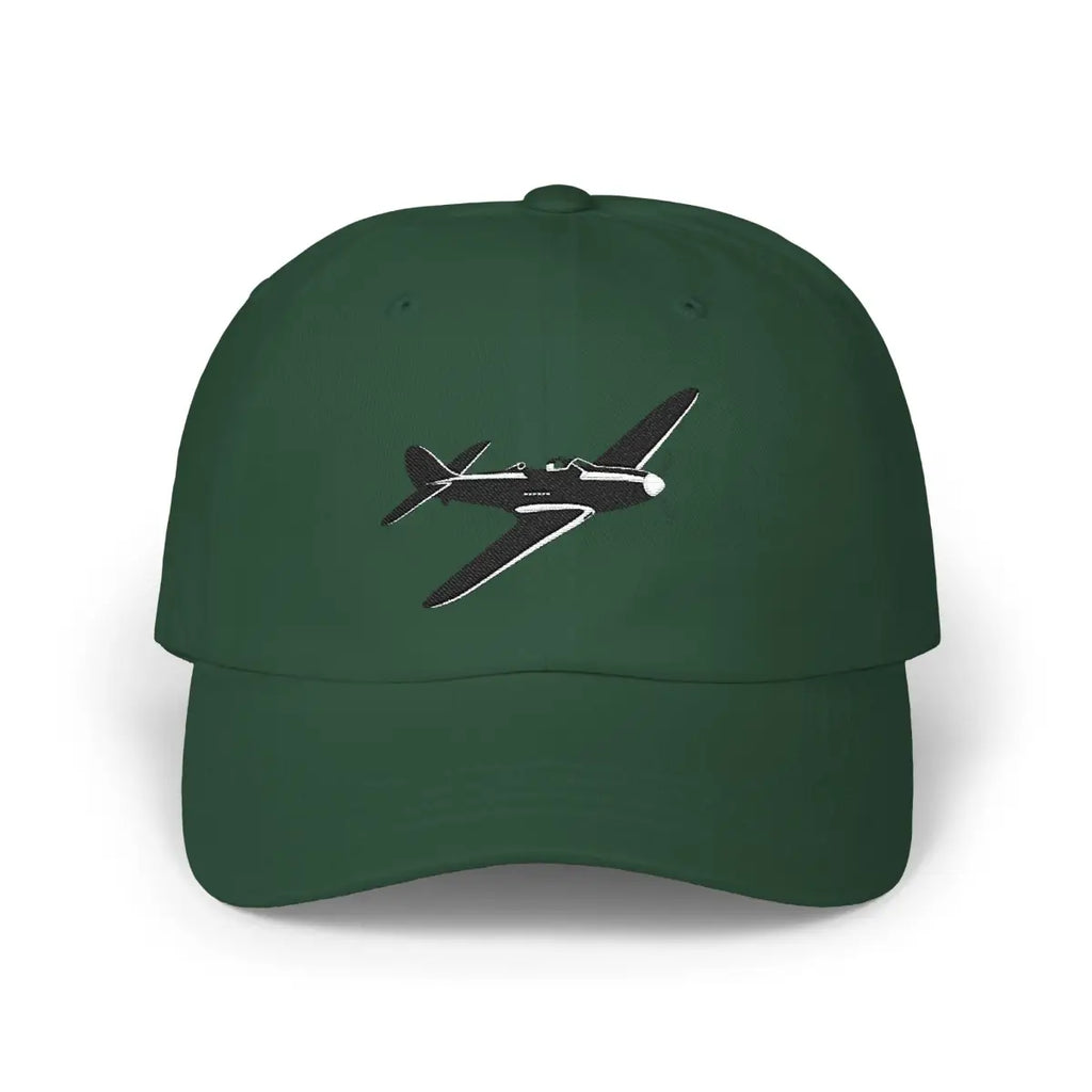 North American Aviation P-51 Mustang - Black - Hats - Pilot gifts - WWII warbird t-shirt