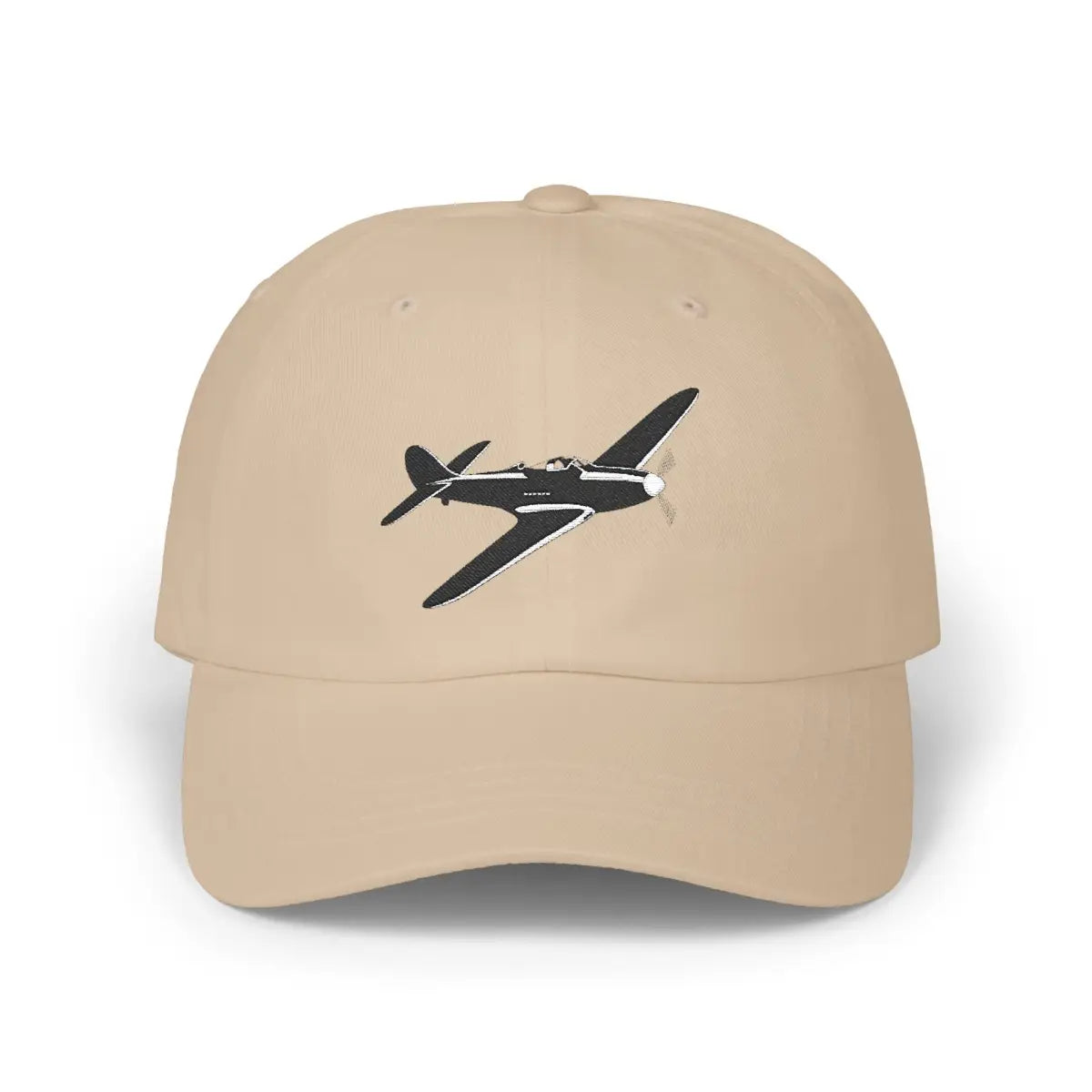 North American Aviation P-51 Mustang - Black - Hats - Gifts for pilots - apparel