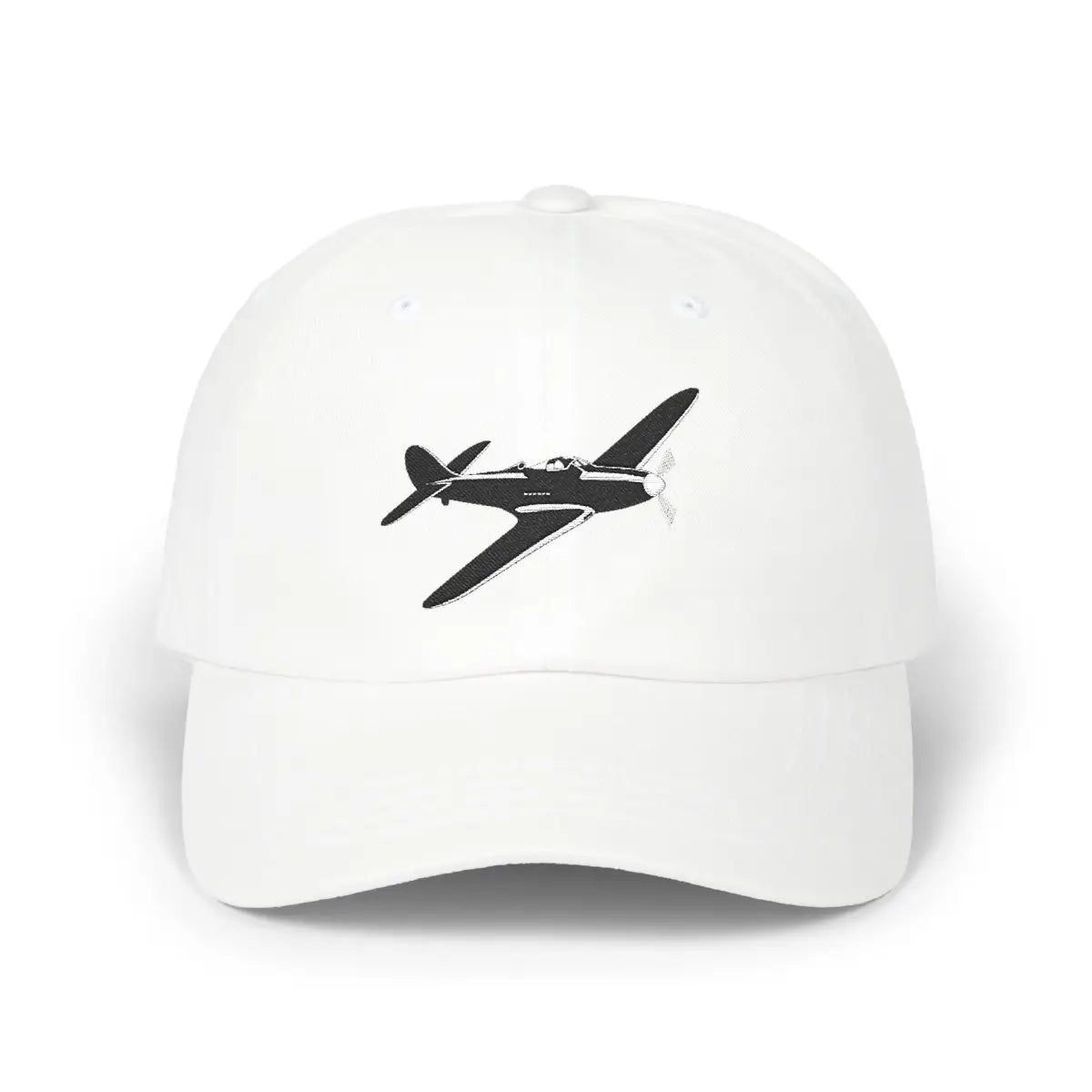 North American Aviation P-51 Mustang - Black - Hats - Gifts for pilots - apparel