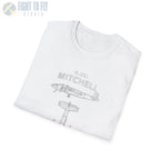 North American B-25J Mitchell — T-shirt - T-Shirt - Pilot gifts - WWII warbird t-shirt