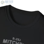 North American B-25J Mitchell — T-shirt - T-Shirt - Pilot gifts - WWII warbird t-shirt