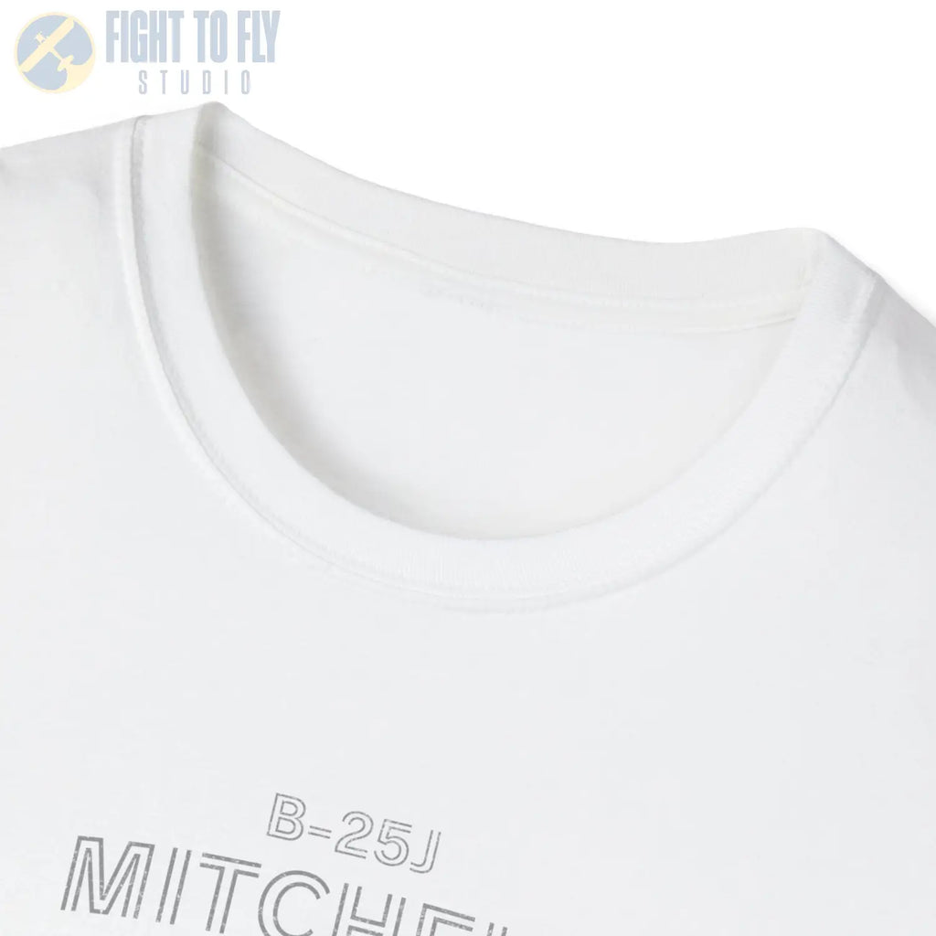 North American B-25J Mitchell — T-shirt - T-Shirt - Pilot gifts - WWII warbird t-shirt