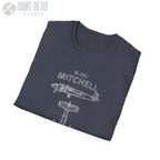 North American B-25J Mitchell — T-shirt - T-Shirt - Pilot gifts - WWII warbird t-shirt