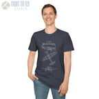 North American P-51B Mustang — T-shirt - T-Shirt - Pilot gifts - WWII warbird t-shirt