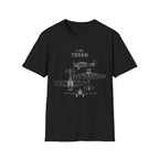 North American T-6 Texan — T-shirt - T-Shirt - Pilot gifts - WWII warbird t-shirt