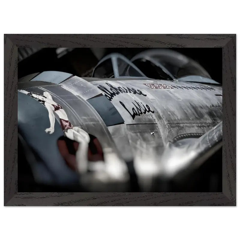 Nose Art Detail: P-47D Thunderbolt “Tallahassee Lassie” - Print Material - Gifts for pilots - Aviation apparel