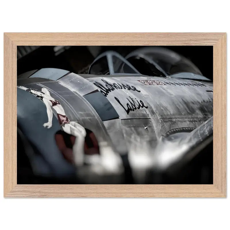 Nose Art Detail: P-47D Thunderbolt “Tallahassee Lassie” - Print Material - Gifts for pilots - Aviation apparel