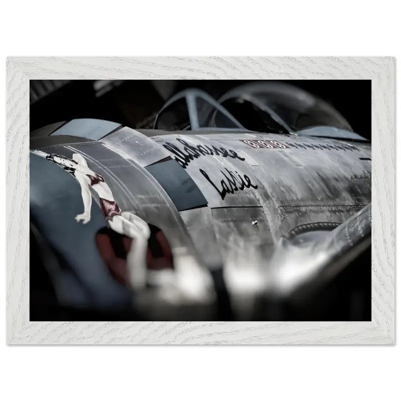 Nose Art Detail: P-47D Thunderbolt “Tallahassee Lassie” - Print Material - Gifts for pilots - Aviation apparel