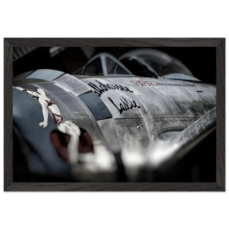 Nose Art Detail: P-47D Thunderbolt “Tallahassee Lassie” - Print Material - Gifts for pilots - Aviation apparel