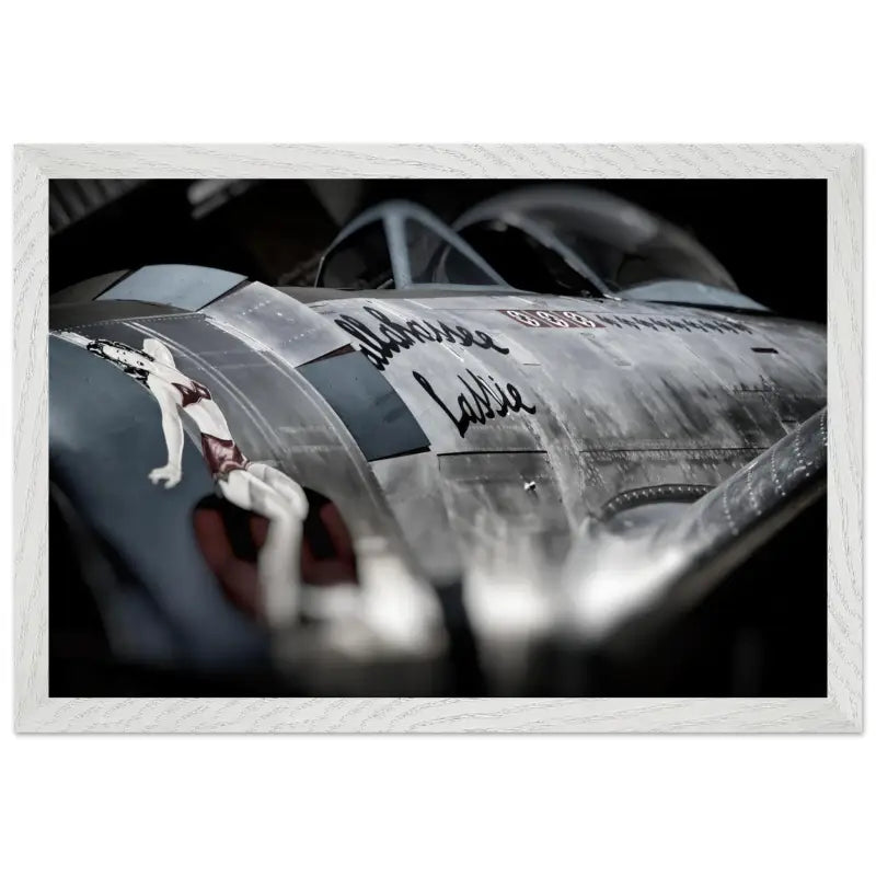 Nose Art Detail: P-47D Thunderbolt “Tallahassee Lassie” - Print Material - Gifts for pilots - Aviation apparel