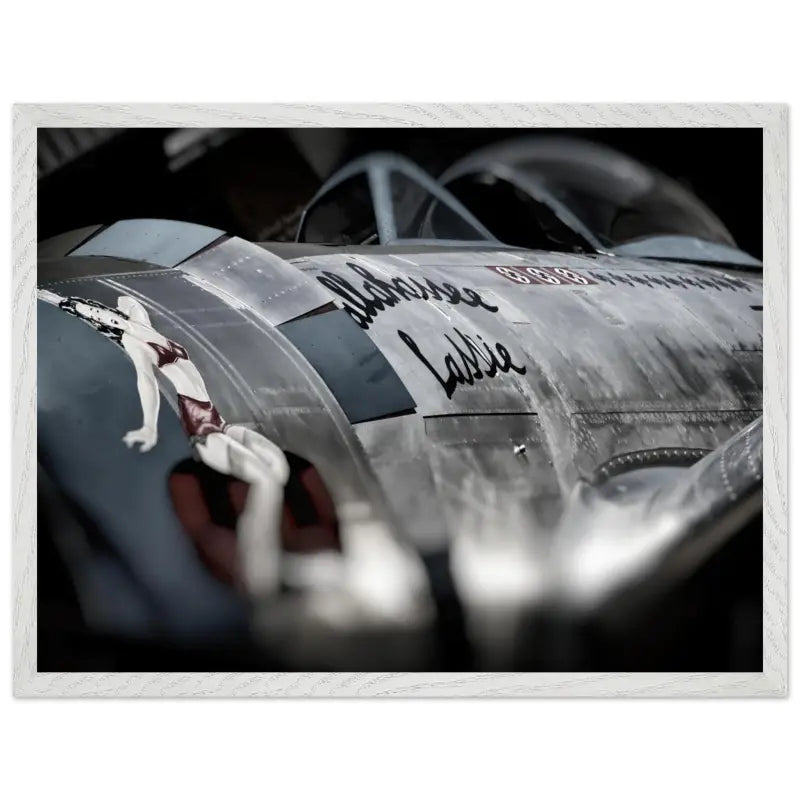 Nose Art Detail: P-47D Thunderbolt “Tallahassee Lassie” - Print Material - Gifts for pilots - Aviation apparel