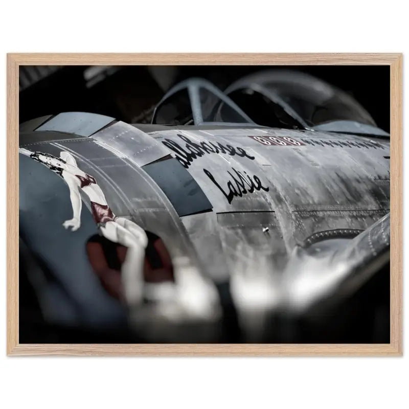 Nose Art Detail: P-47D Thunderbolt “Tallahassee Lassie” - Print Material - Gifts for pilots - Aviation apparel