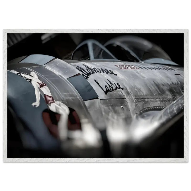 Nose Art Detail: P-47D Thunderbolt “Tallahassee Lassie” - Print Material - Gifts for pilots - Aviation apparel