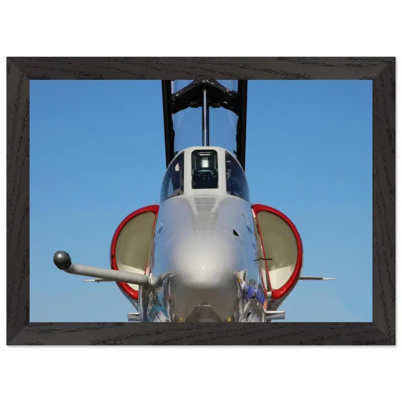 Nose In: Close-Up of A-4 Skyhawk Front End - Print Material - Gifts for pilots - Aviation apparel