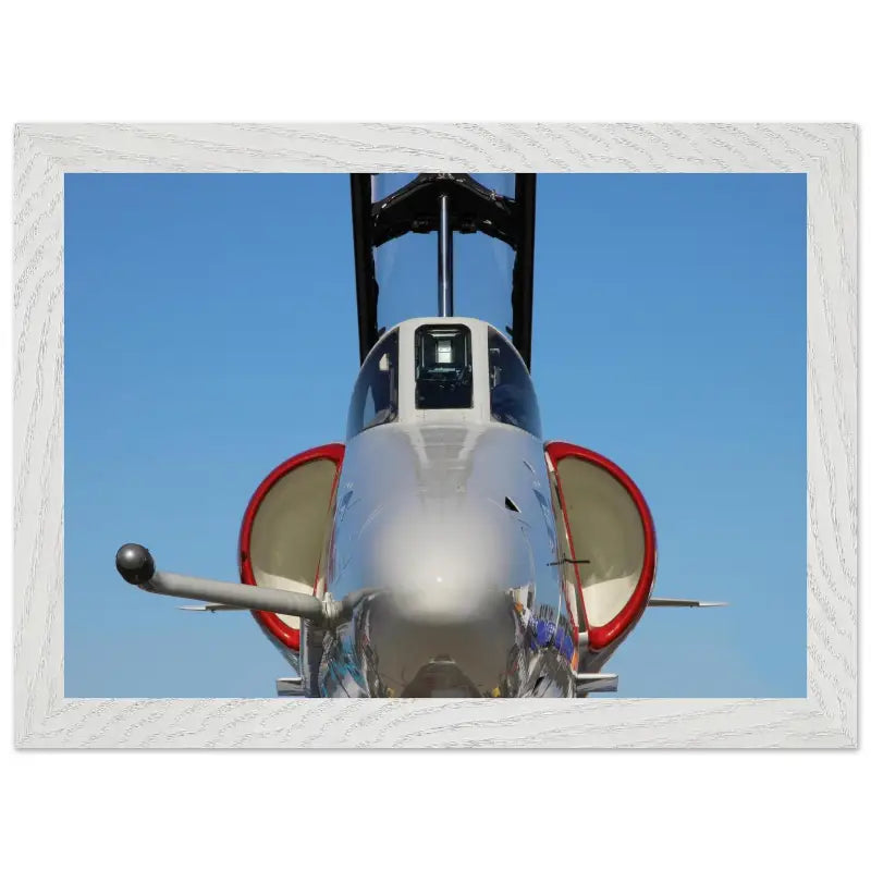 Nose In: Close-Up of A-4 Skyhawk Front End - Print Material - Gifts for pilots - Aviation apparel