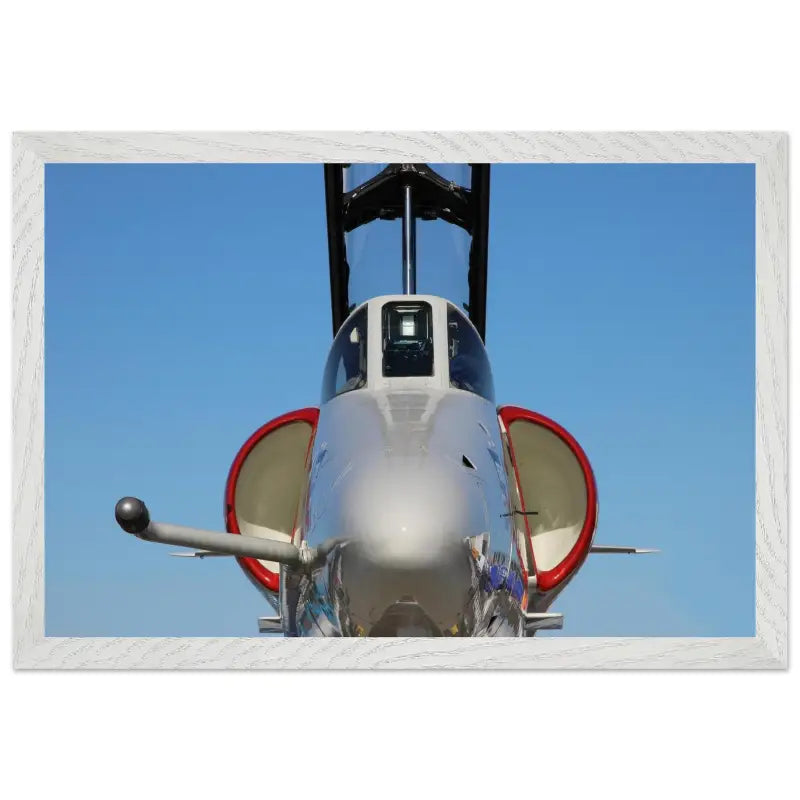 Nose In: Close-Up of A-4 Skyhawk Front End - Print Material - Gifts for pilots - Aviation apparel