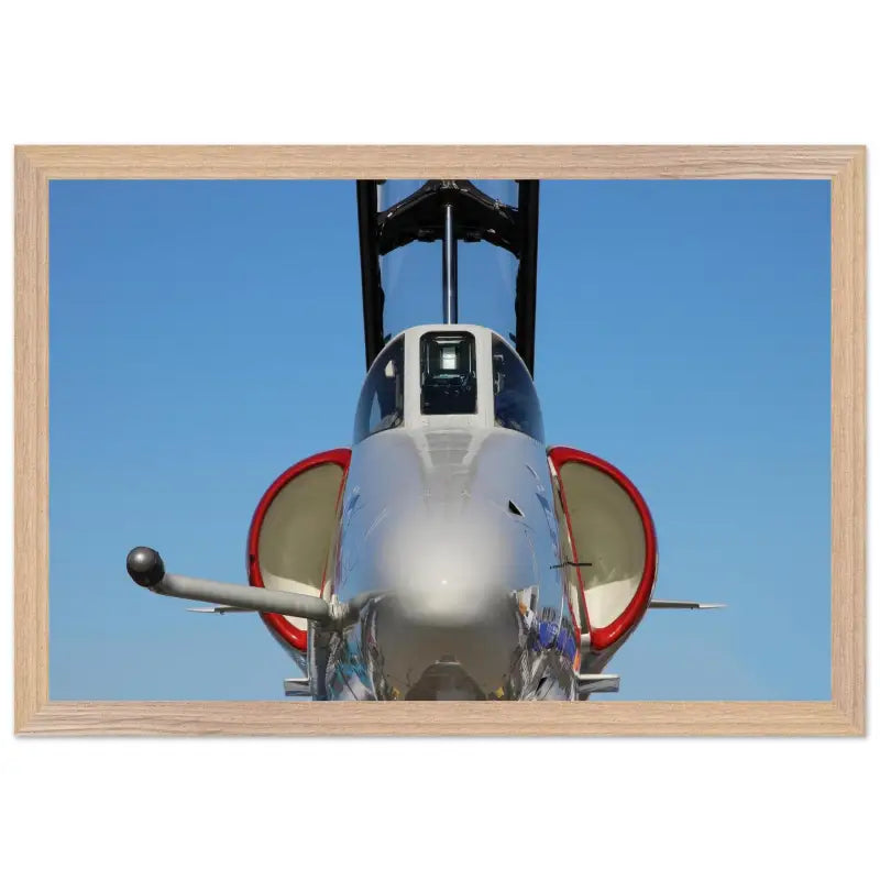 Nose In: Close-Up of A-4 Skyhawk Front End - Print Material - Gifts for pilots - Aviation apparel