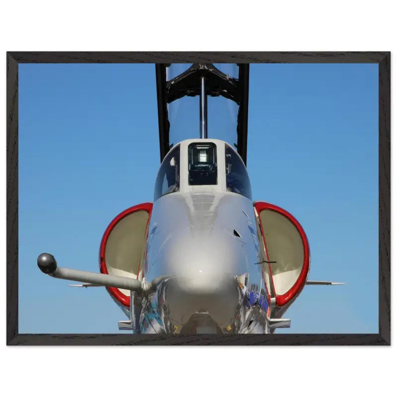 Nose In: Close-Up of A-4 Skyhawk Front End - Print Material - Gifts for pilots - Aviation apparel