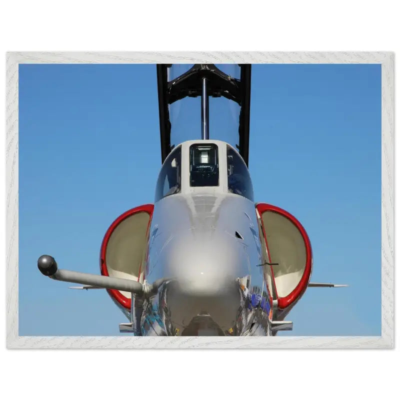 Nose In: Close-Up of A-4 Skyhawk Front End - Print Material - Gifts for pilots - Aviation apparel