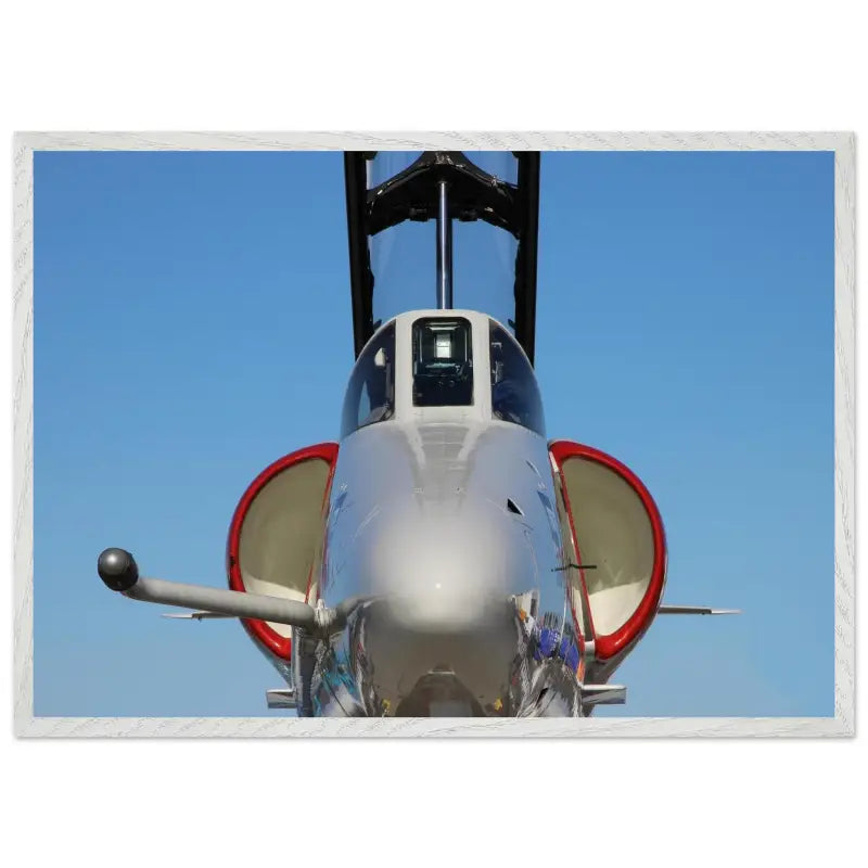 Nose In: Close-Up of A-4 Skyhawk Front End - Print Material - Gifts for pilots - Aviation apparel