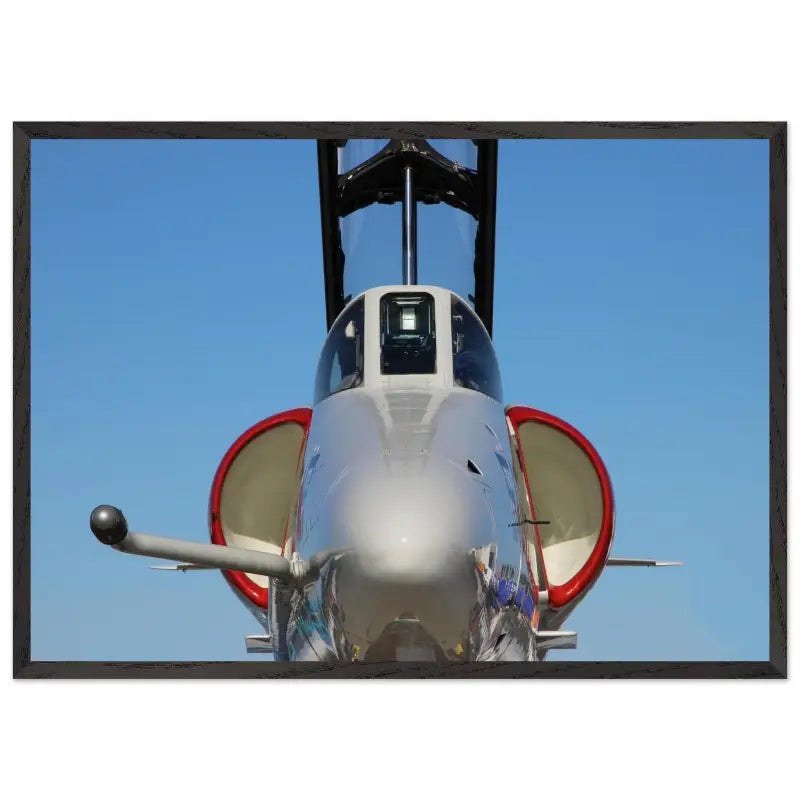 Nose In: Close-Up of A-4 Skyhawk Front End - Print Material - Gifts for pilots - Aviation apparel