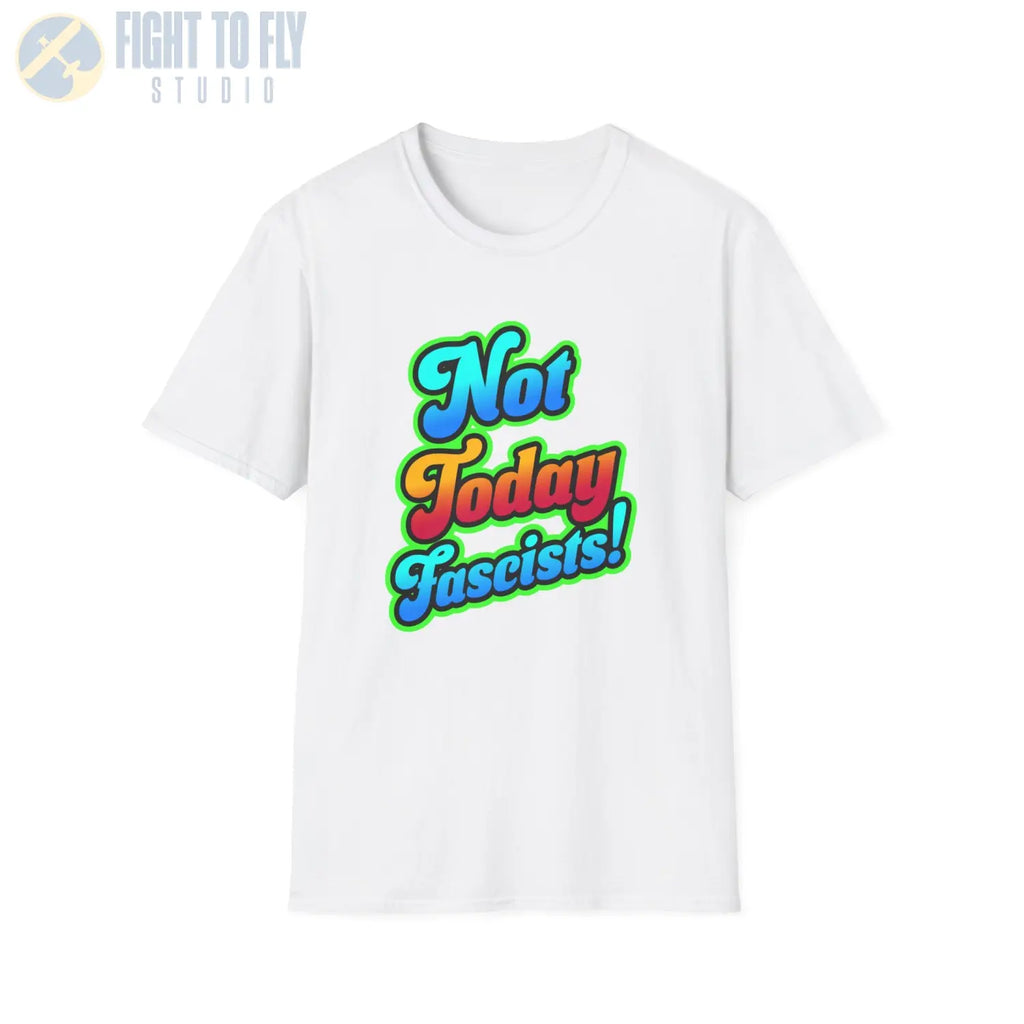 Not Today Fascists! - T-Shirt - Pilot gifts - WWII warbird t-shirt
