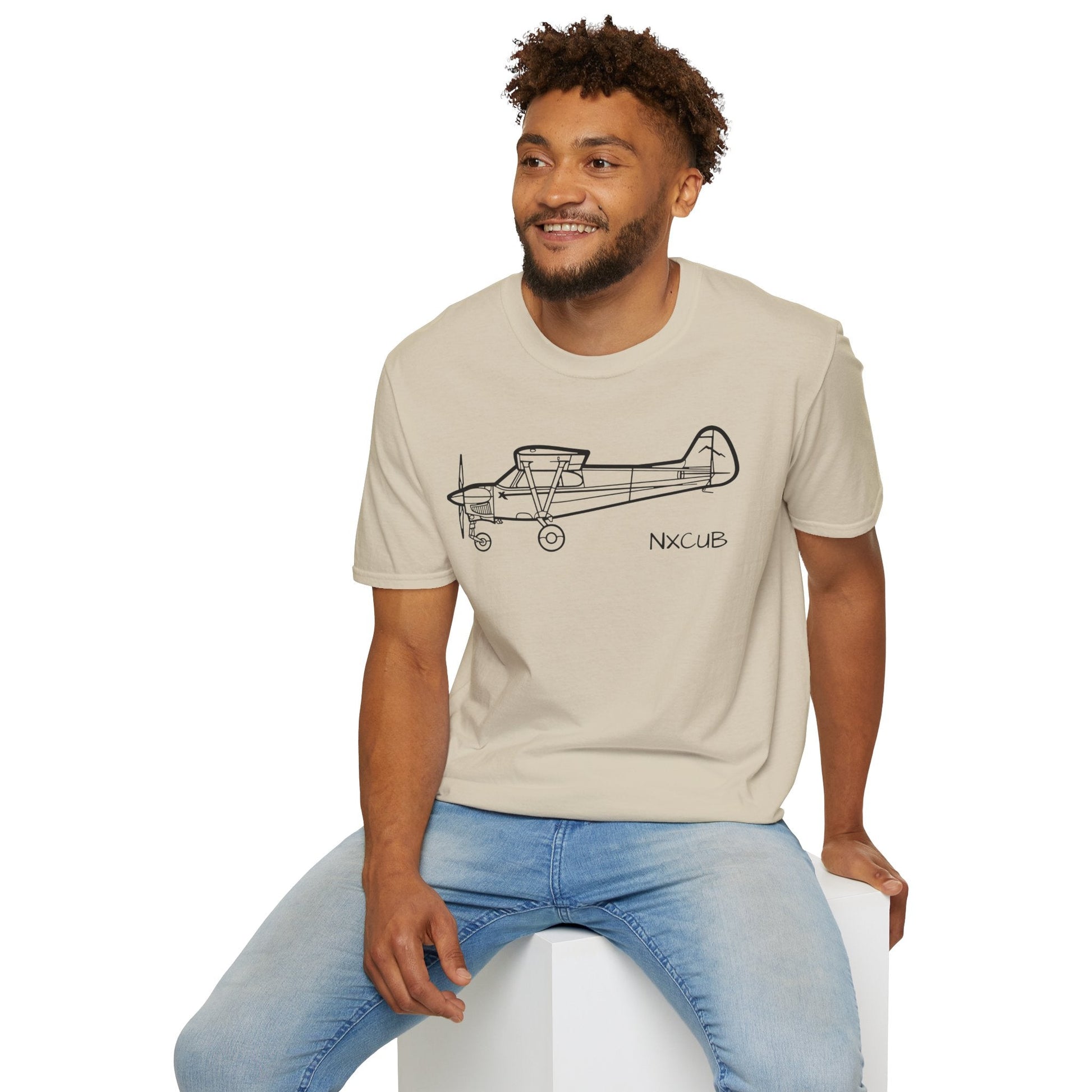 NX Cub T-Shirt – CubCrafters Nosewheel Bush Plane Aviation Tee - Gifts for pilots - apparel