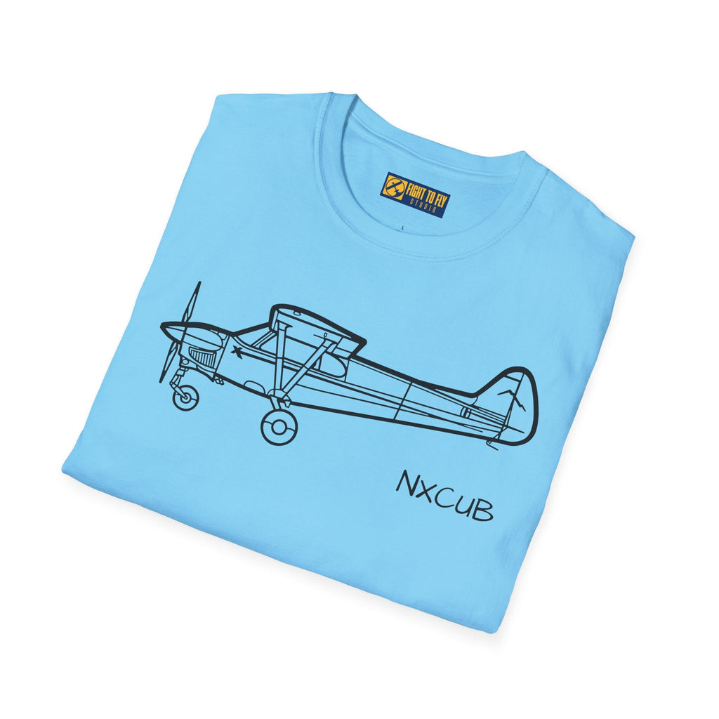 NX Cub T-Shirt – CubCrafters Nosewheel Bush Plane Aviation Tee - Gifts for pilots - apparel
