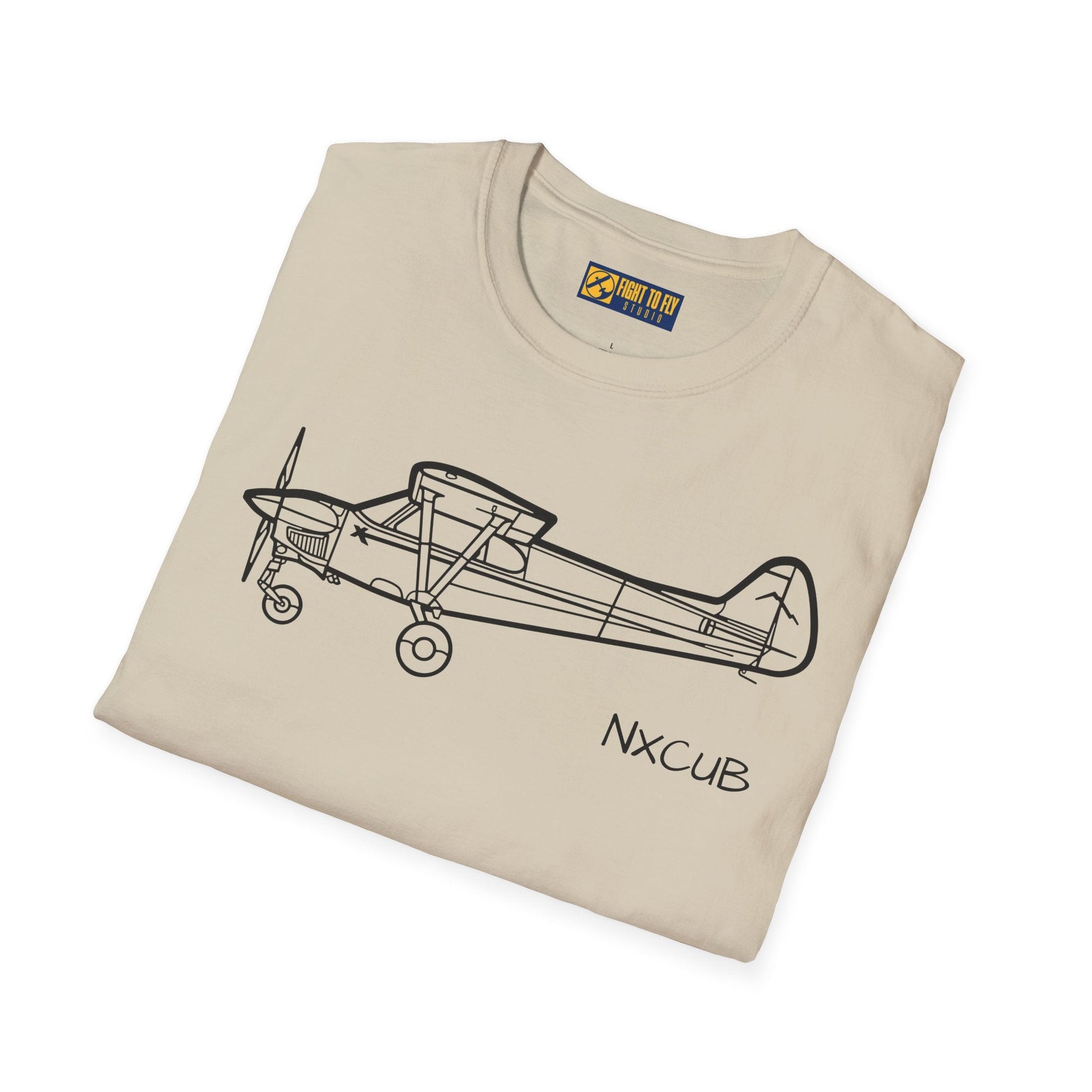 NX Cub T-Shirt – CubCrafters Nosewheel Bush Plane Aviation Tee - Gifts for pilots - apparel