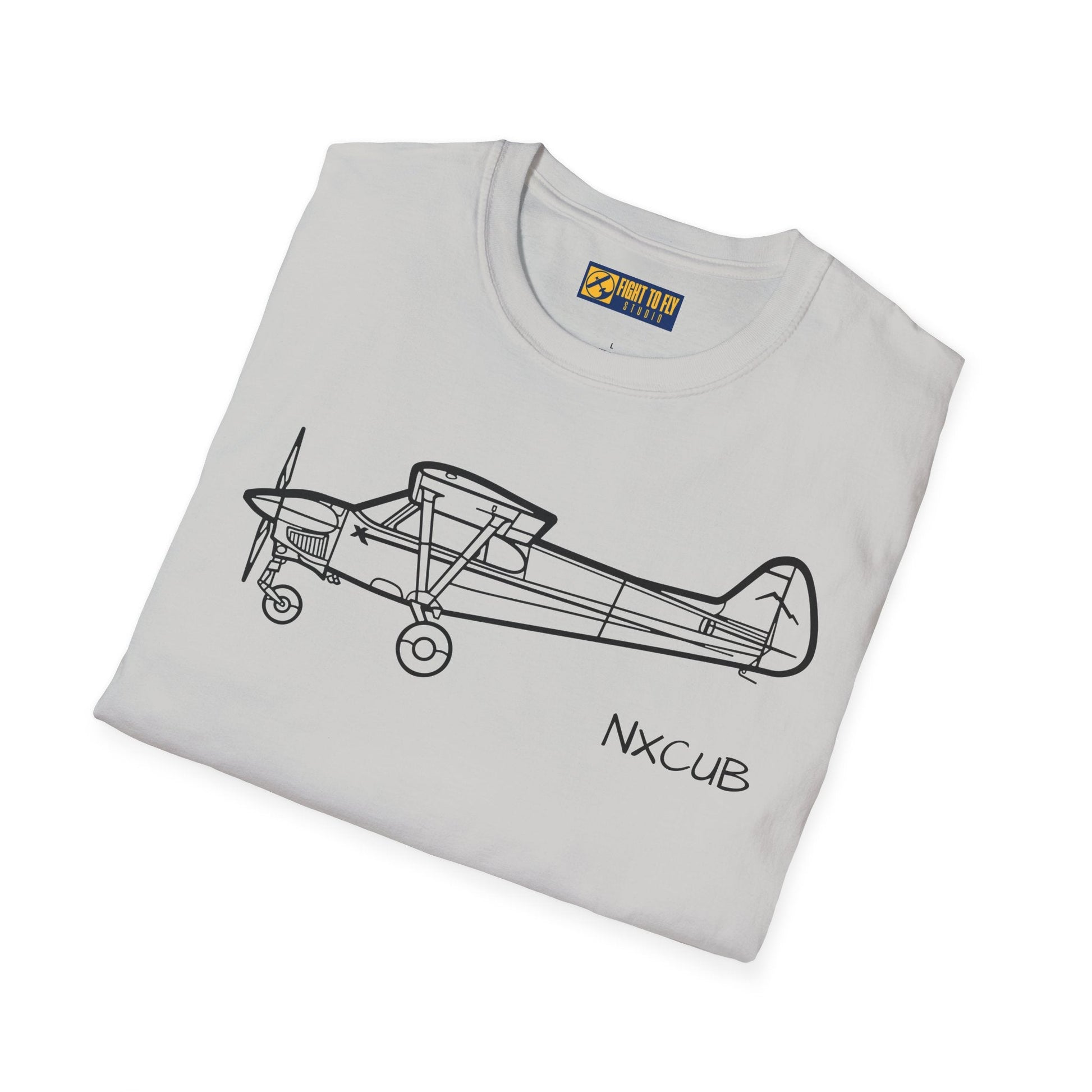 NX Cub T-Shirt – CubCrafters Nosewheel Bush Plane Aviation Tee - Gifts for pilots - apparel