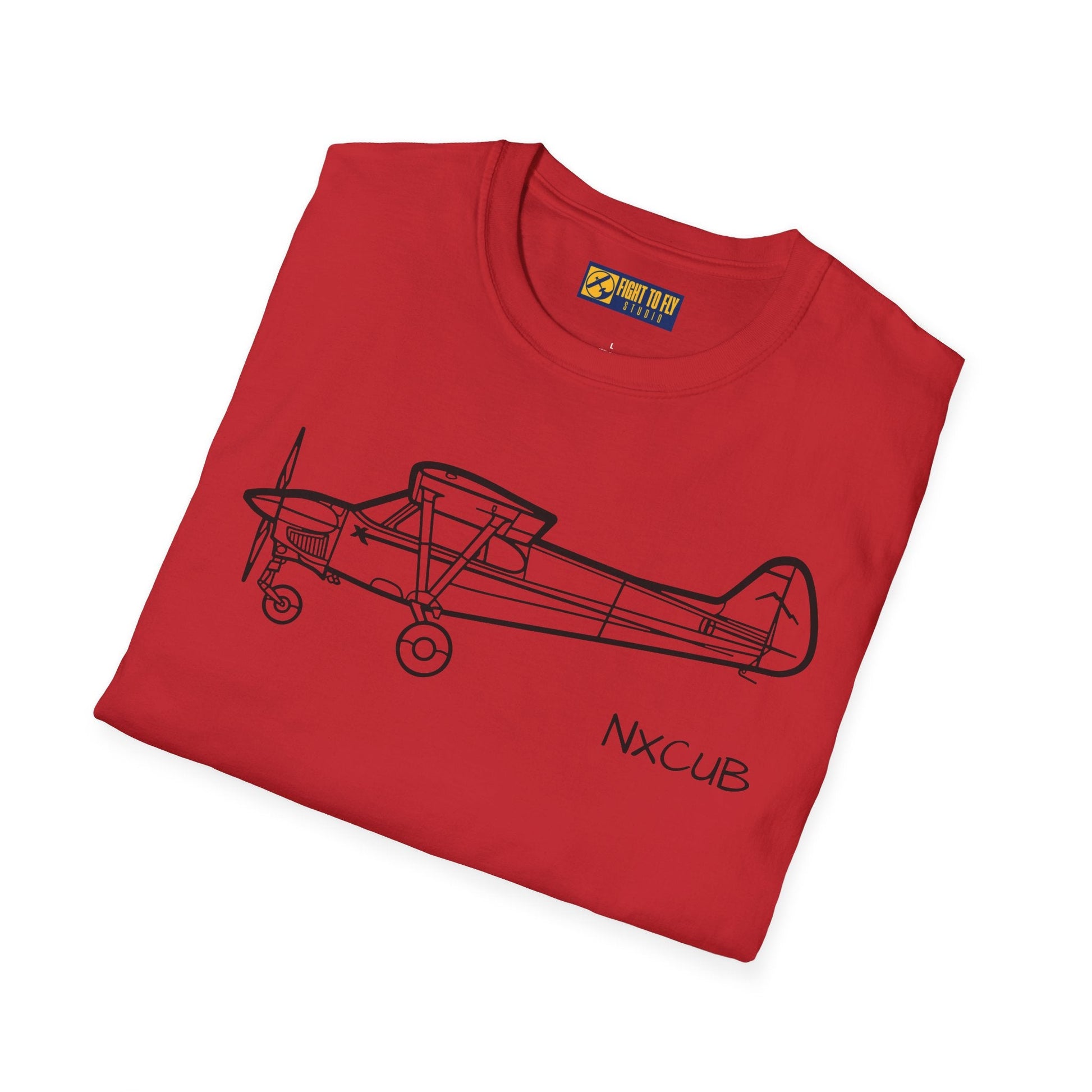 NX Cub T-Shirt – CubCrafters Nosewheel Bush Plane Aviation Tee - Gifts for pilots - apparel