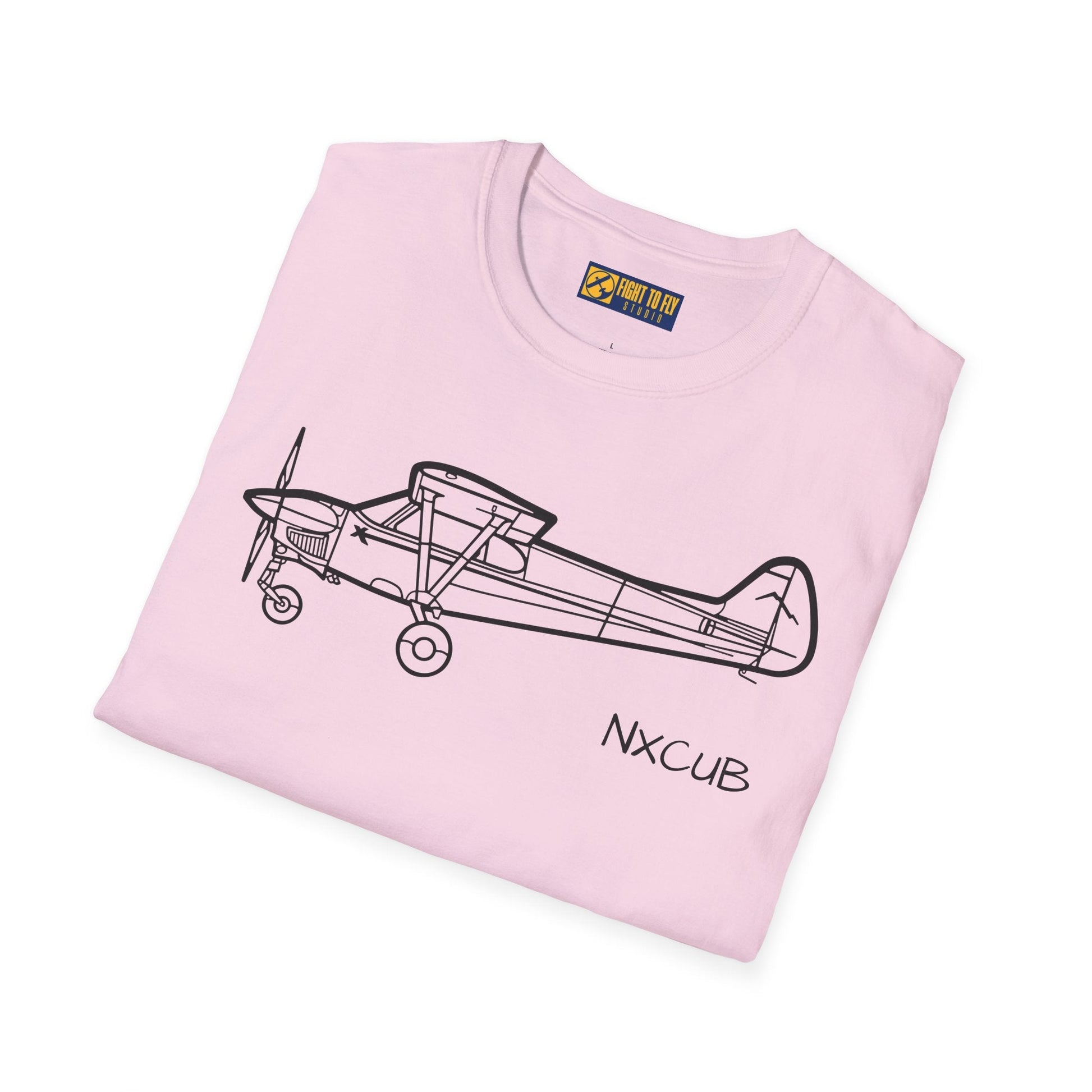 NX Cub T-Shirt – CubCrafters Nosewheel Bush Plane Aviation Tee - Gifts for pilots - apparel