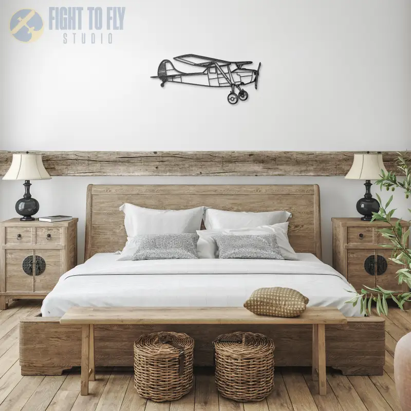 O-1 Bird Dog Die Cut Metal Wall Art - Sign - Pilot gifts - WWII warbird t-shirt
