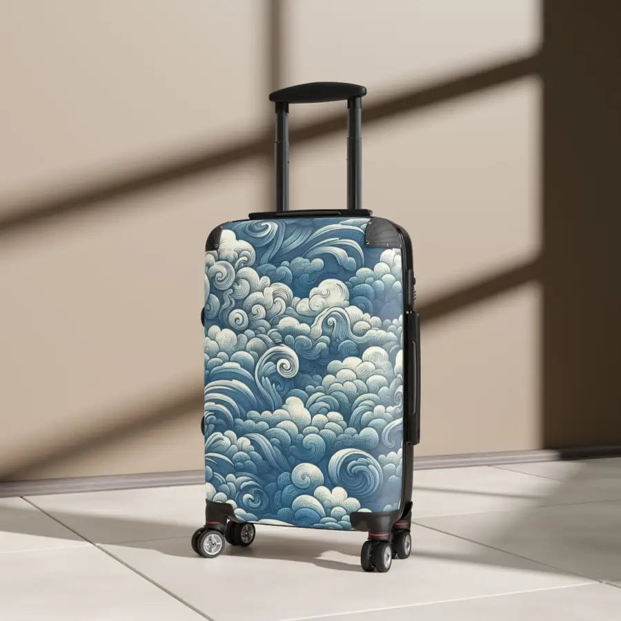 Ocean Waves Luggage Suitcase - Trendy Travel Gear for Adventurers - Bags - Pilot gifts - WWII warbird t-shirt