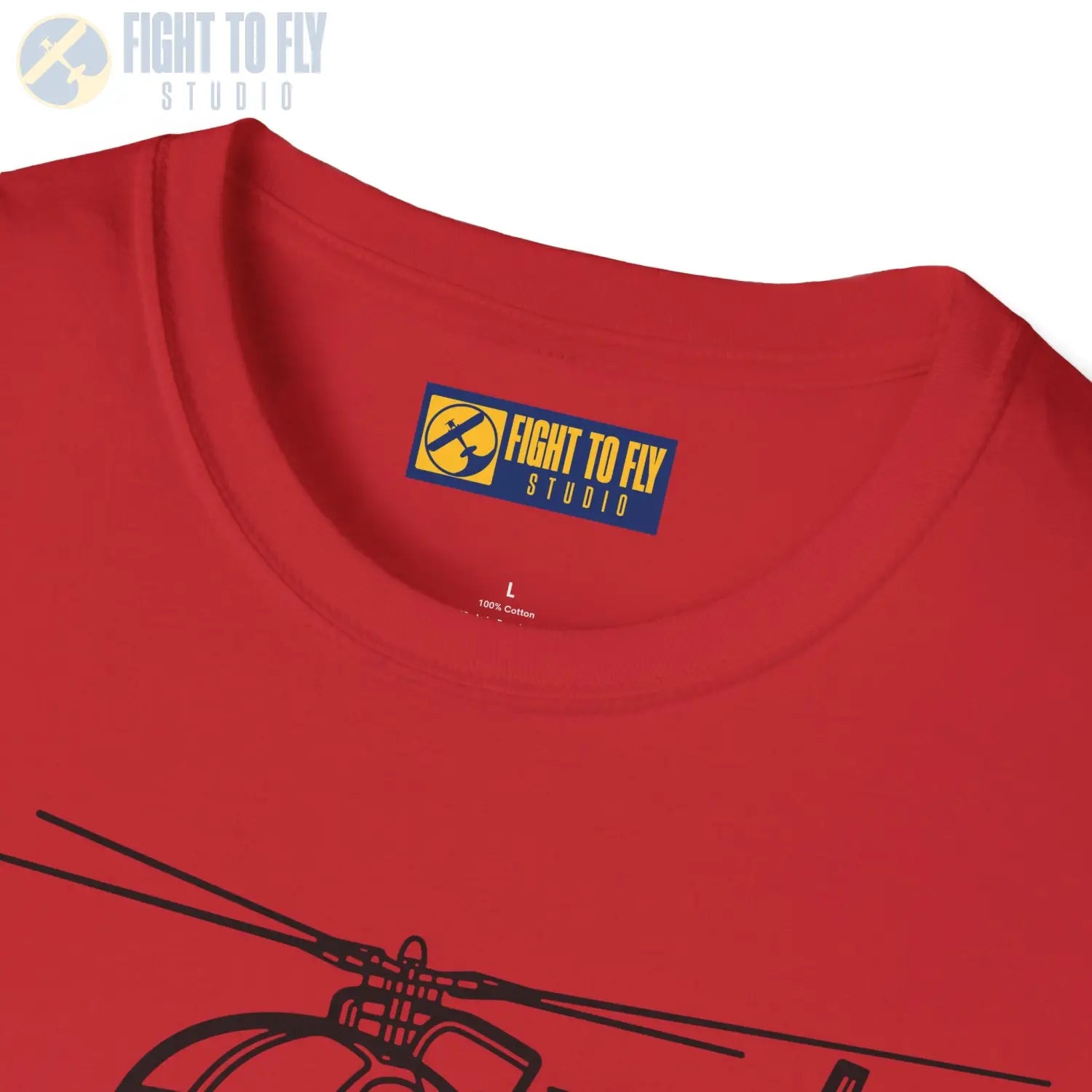 OH-6 Cayuse Little Bird T-shirt - T-Shirt - Pilot gifts - WWII warbird t-shirt