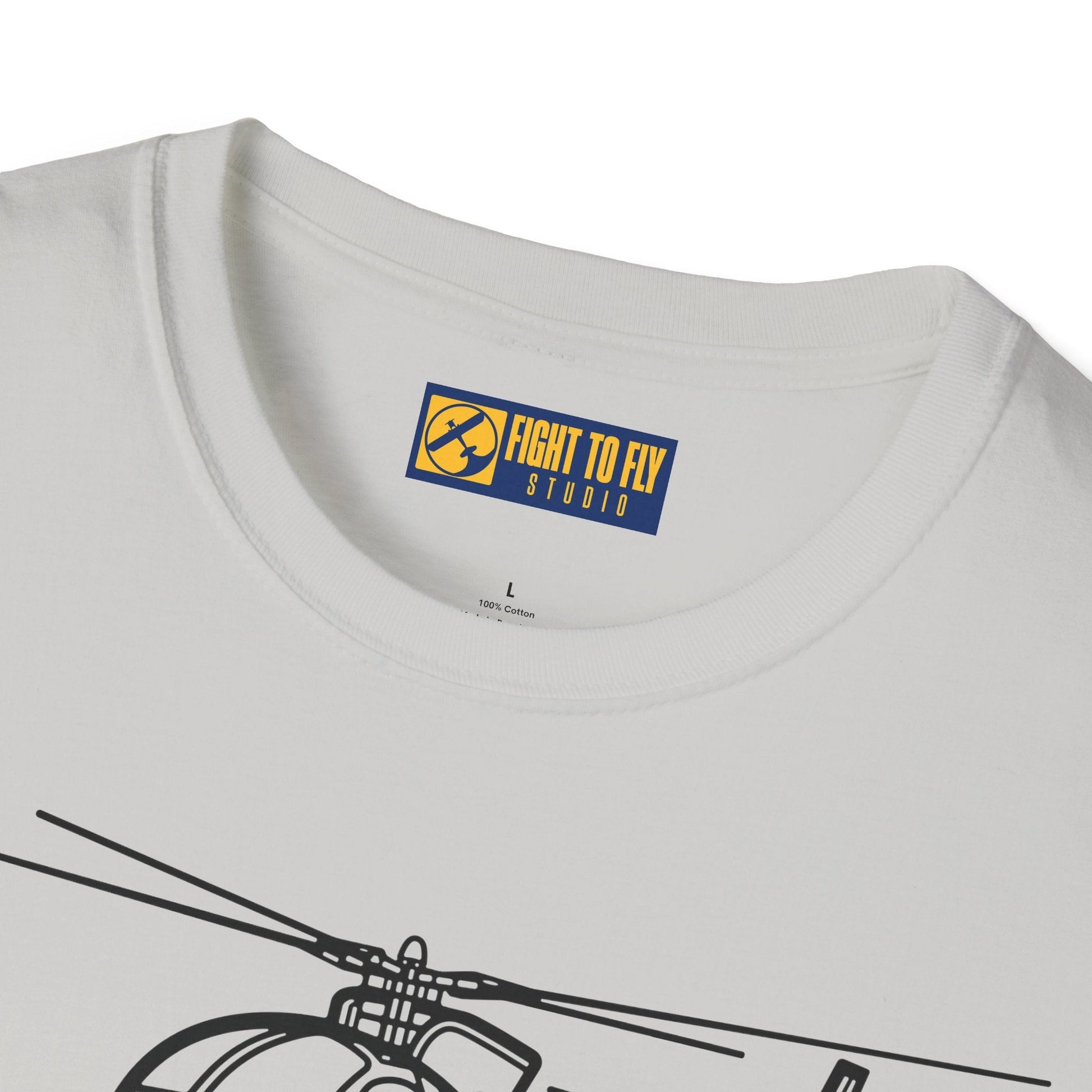 OH-6 T-Shirt – Light Observation Helicopter Aviation Tee - Pilot gifts - WWII warbird t-shirt