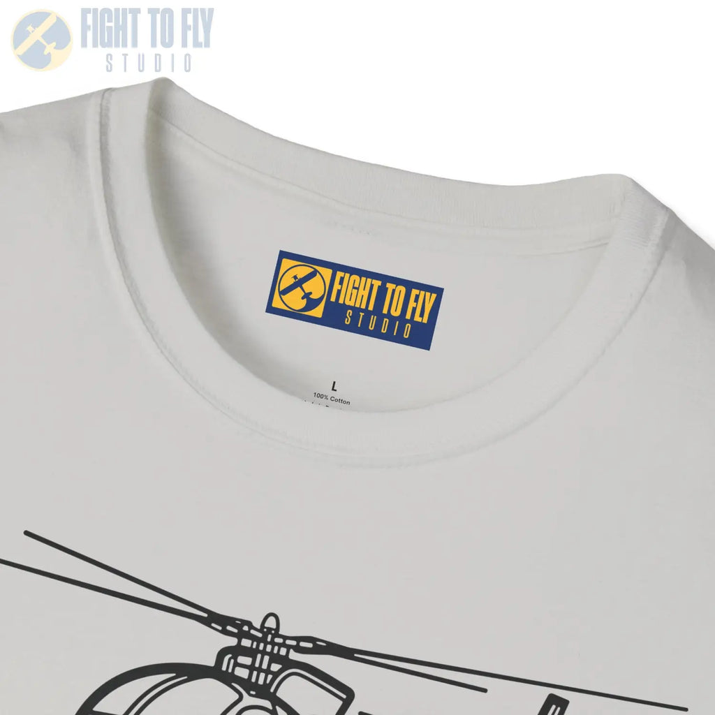 OH-6 Cayuse Little Bird T-shirt - T-Shirt - Pilot gifts - WWII warbird t-shirt