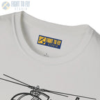 OH-6 Cayuse Little Bird T-shirt - T-Shirt - Pilot gifts - WWII warbird t-shirt