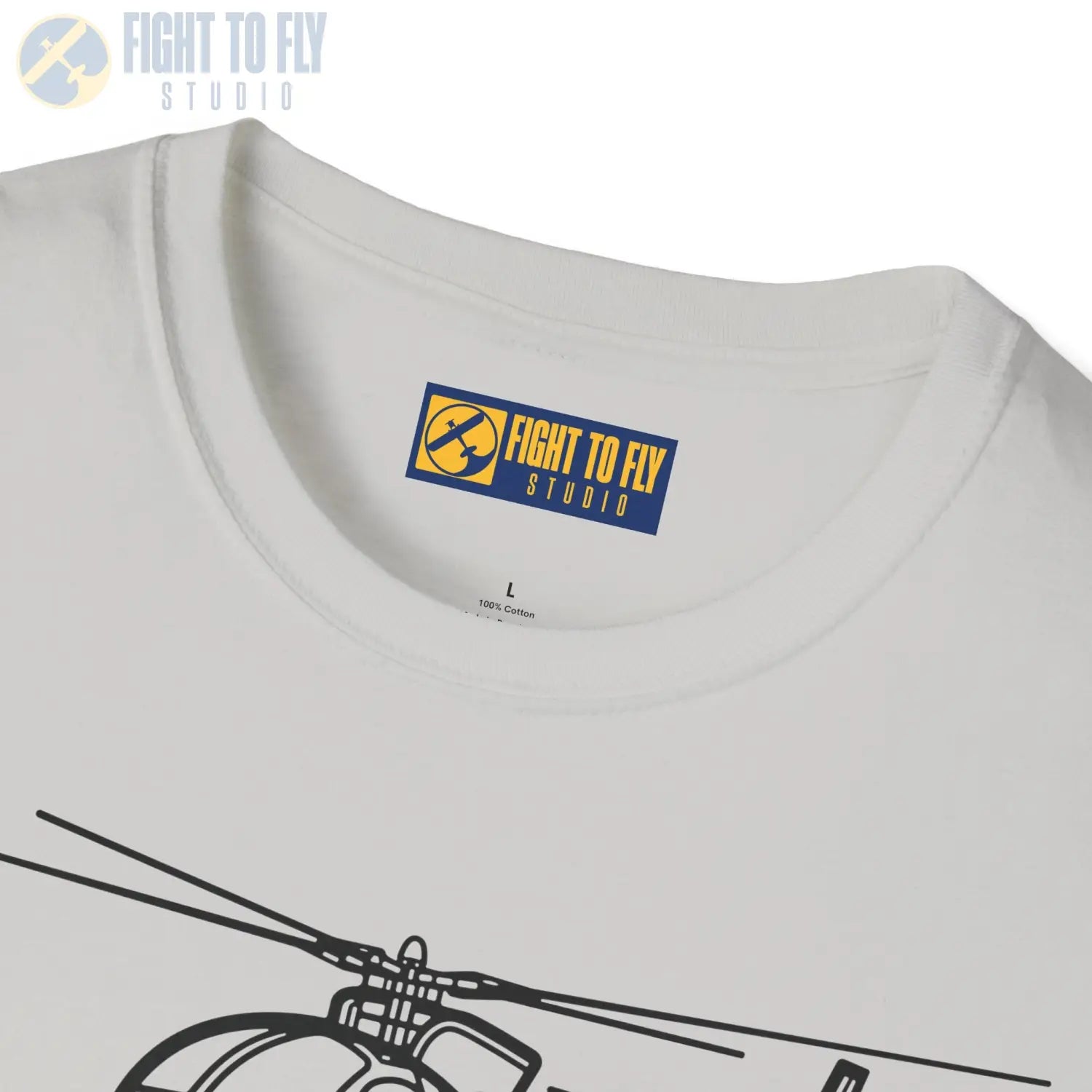OH-6 Cayuse Little Bird T-shirt - T-Shirt - Pilot gifts - WWII warbird t-shirt