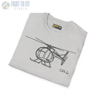 OH-6 Cayuse Little Bird T-shirt - T-Shirt - Pilot gifts - WWII warbird t-shirt