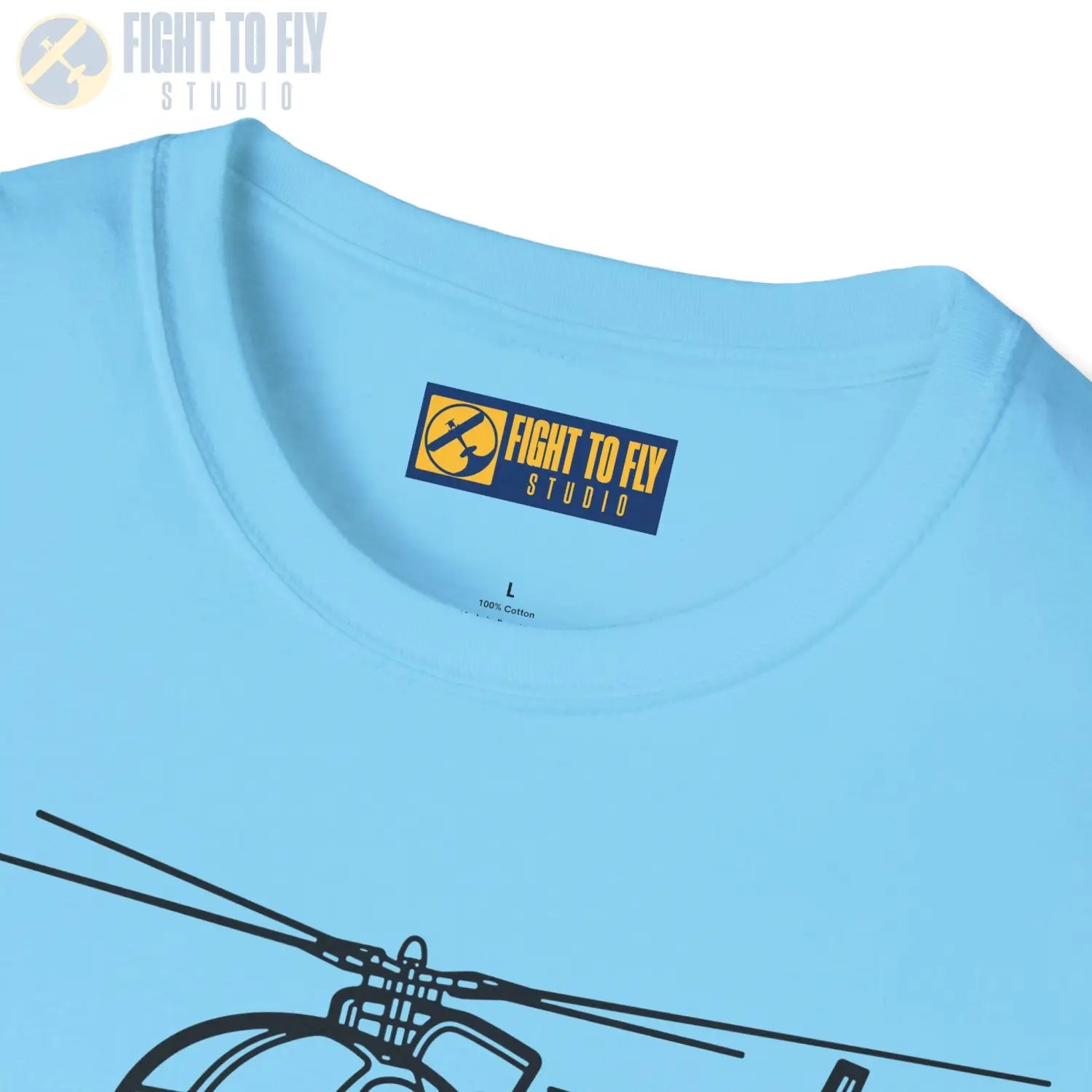 OH-6 Cayuse Little Bird T-shirt - T-Shirt - Pilot gifts - WWII warbird t-shirt