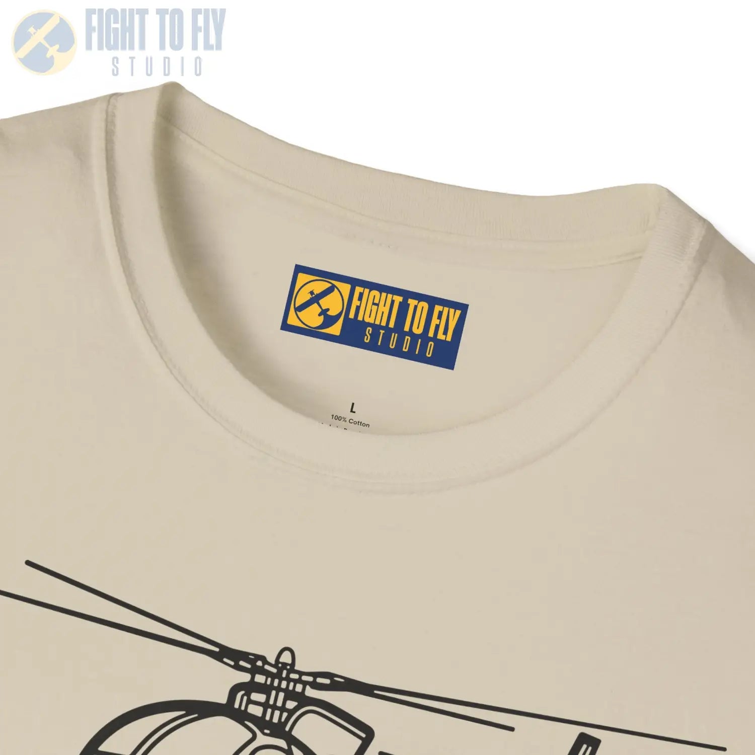 OH-6 Cayuse Little Bird T-shirt - T-Shirt - Pilot gifts - WWII warbird t-shirt