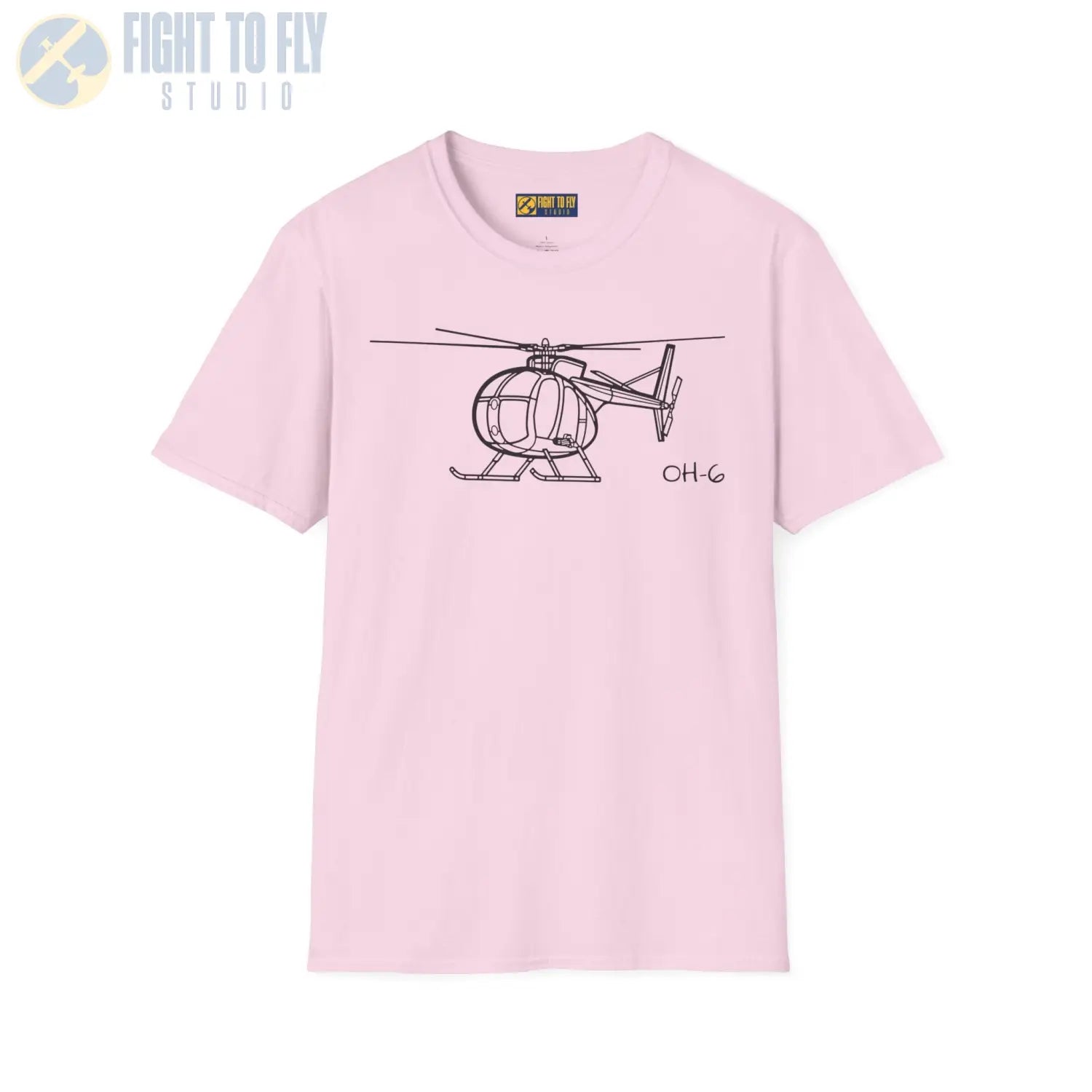 OH-6 Cayuse Little Bird T-shirt - T-Shirt - Pilot gifts - WWII warbird t-shirt