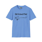 Old School Pilot - T-Shirt - gifts - WWII warbird t-shirt