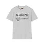 Old School Pilot - T-Shirt - gifts - WWII warbird t-shirt