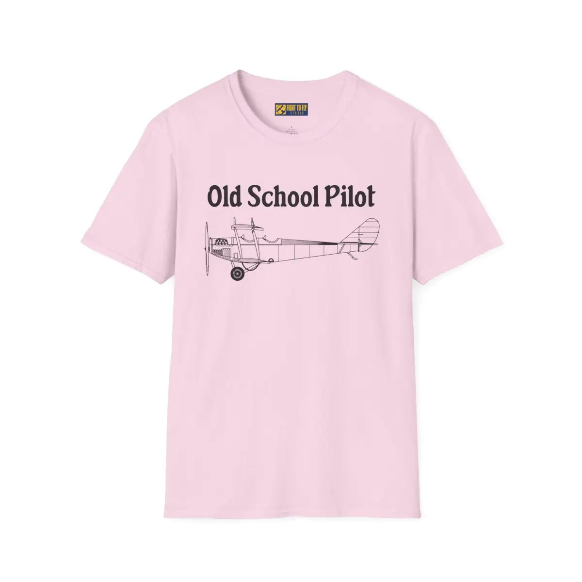 Old School Pilot - T-Shirt - gifts - WWII warbird t-shirt
