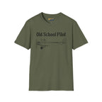 Old School Pilot - T-Shirt - gifts - WWII warbird t-shirt