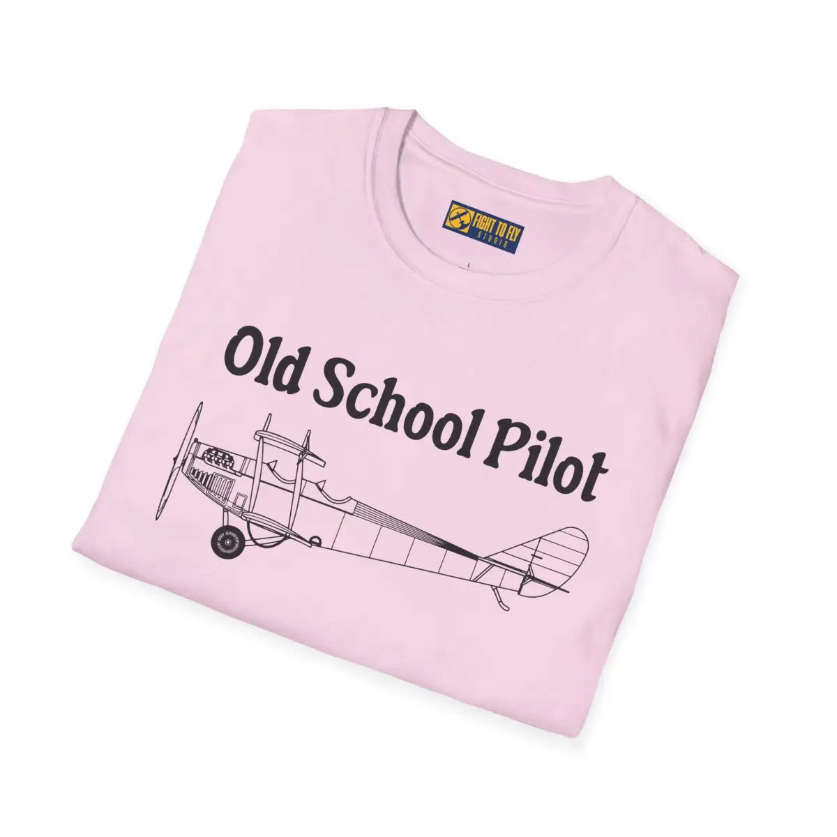 Old School Pilot - T-Shirt - gifts - WWII warbird t-shirt