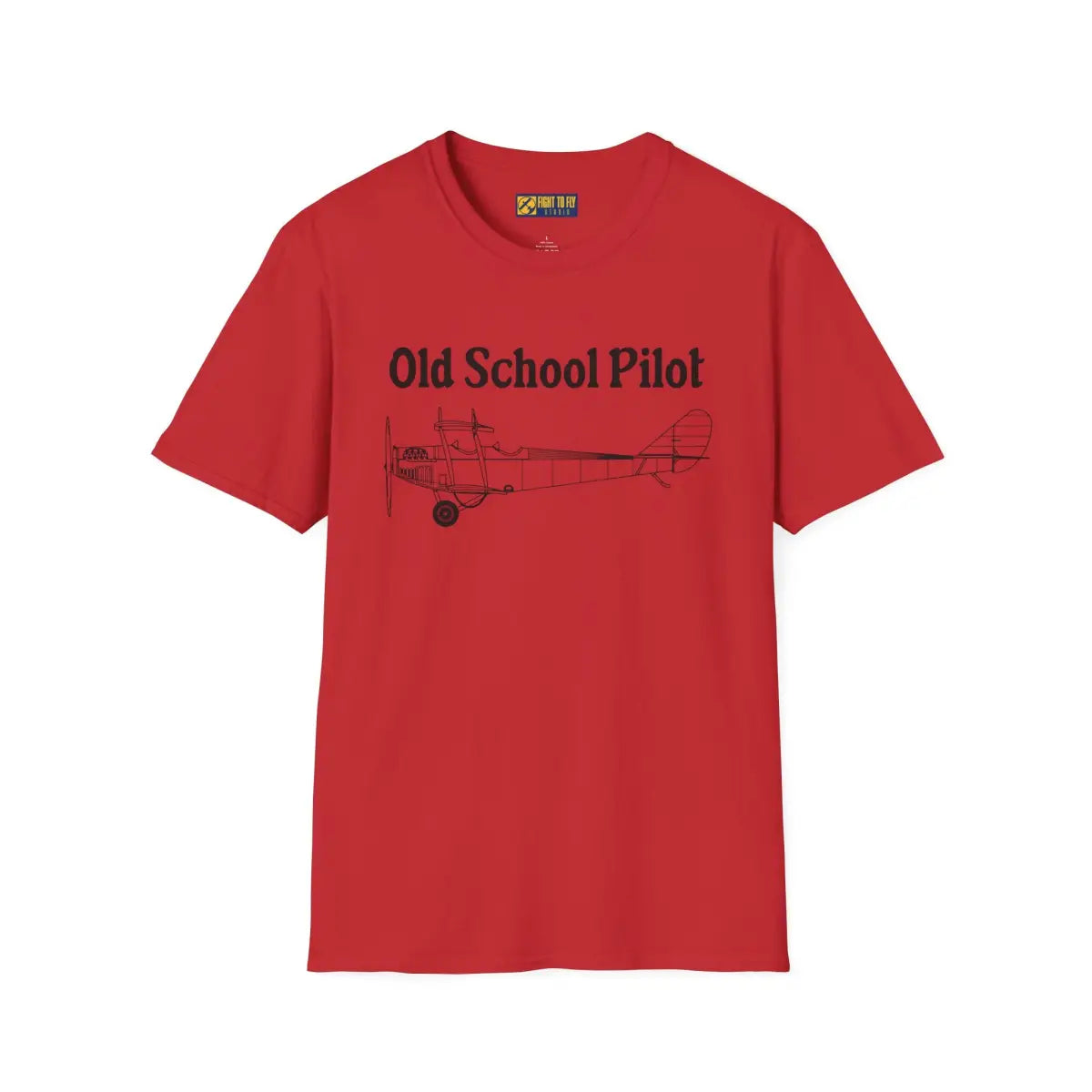 Old School Pilot - T-Shirt - gifts - WWII warbird t-shirt